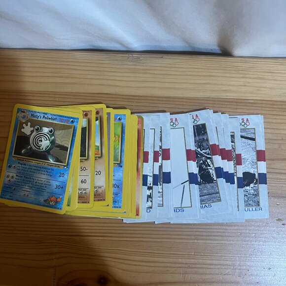 1991 Impel US Olympic Hall of Fame + Pokemon Cards  30 Cards - Picture 1 of 2